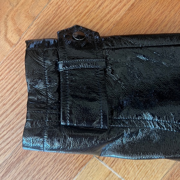 Ei8ht dreams patent leather jacket with fur - Picture 4 of 11